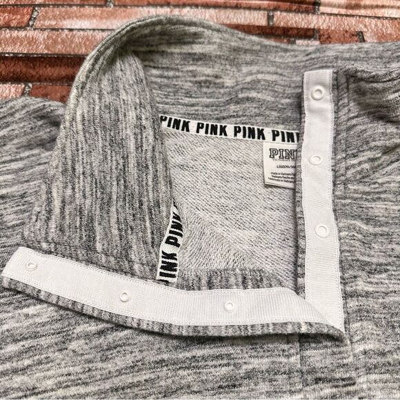 Victorias Secret PINK Sweater pullover Gray size L - Picture 6 of 9